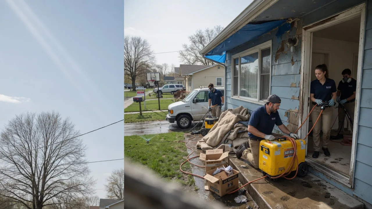 Basement Flood Cleanup in Church Road, VA near me